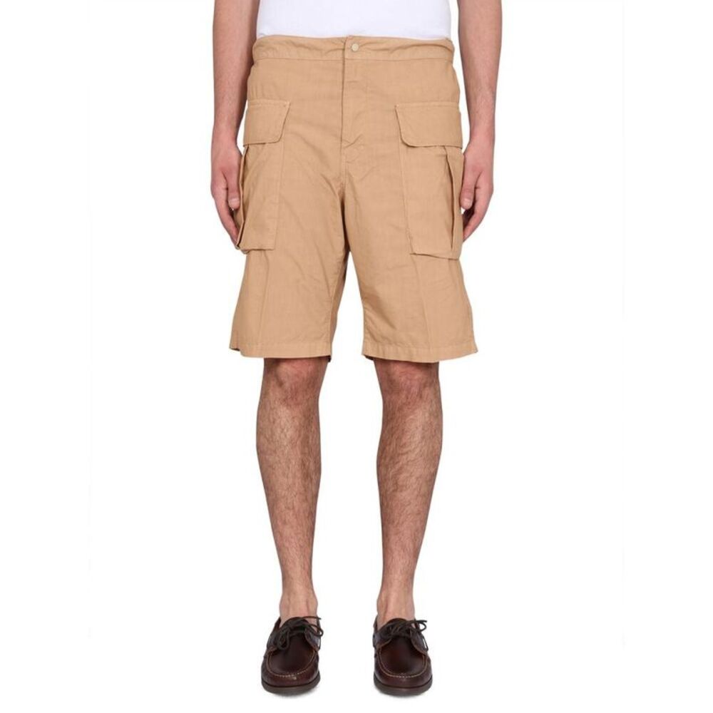 ASPESI Men's Relaxed Fit Cargo Shorts Men YELLOW Pants